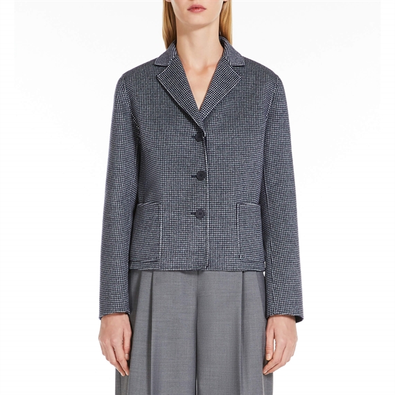 Max Mara Studio Gerona Jakke, Grey/Navy